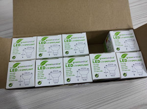 10x GU10 LED Spot 3.2 W/220lm/3000K Warm White