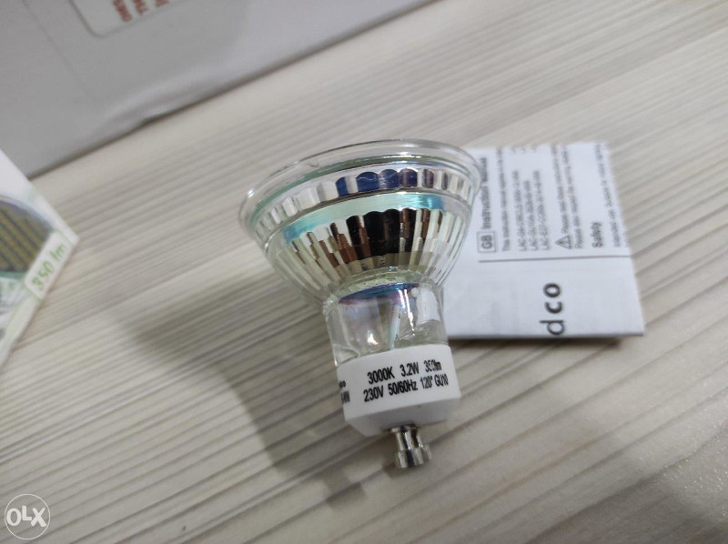 10x GU10 LED Spot 3.2 W/220lm/3000K Warm White