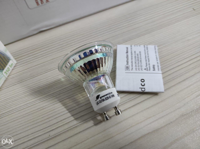 10x GU10 LED Spot 3.2 W/220lm/3000K Warm White