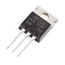 Tranzistor IRF730 N-MOSFET 400V 3.5A 74W (1109)