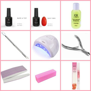 Osnovni Set Za Trajni Gel Lak - Diva Set 065 786 350