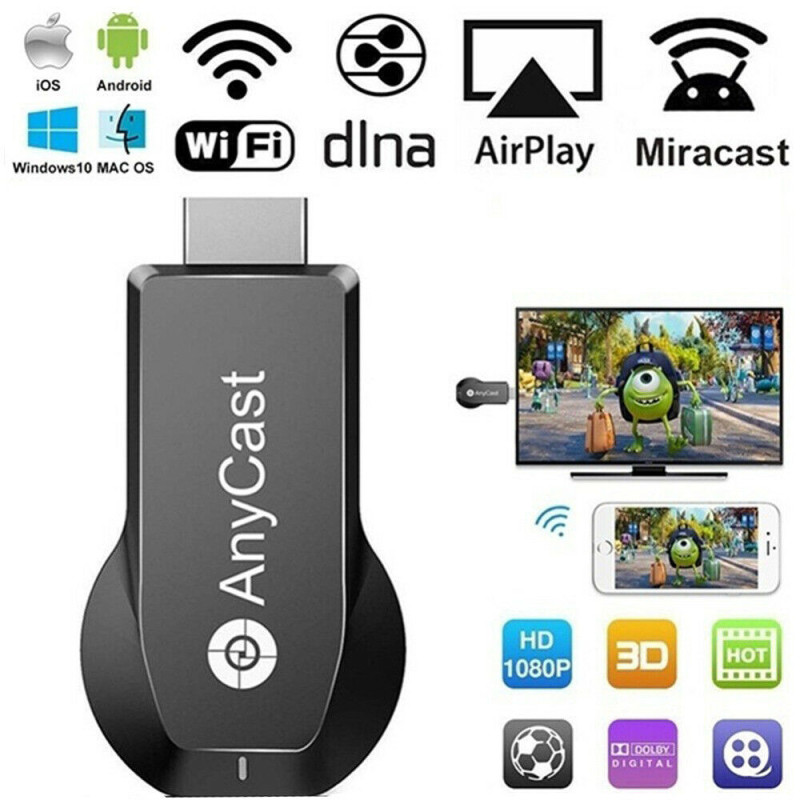 AnyCast WiFi mobitel na TV