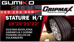 295 30 22 GRIPMAX STATURE LJETNE GUME XL 295/30 R22