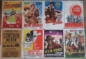 16 komada western original bioskop kino poster plakat