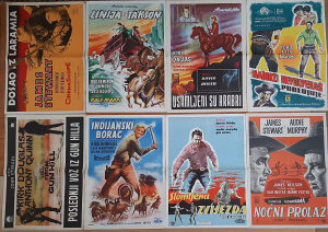 original western film kino plakat poster 16 komada