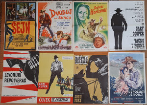 16 komada western original bioskop kino poster plakat
