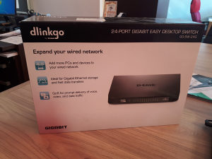 SWITCH 24 portni 10/100/1000 D-LINK, GO-SW-24G