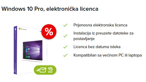 [] Microsoft WINDOWS 10 PRO - Sistemski softver - OLX.ba