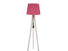 Podna lampa deco ljubičasta-bijela 158CM