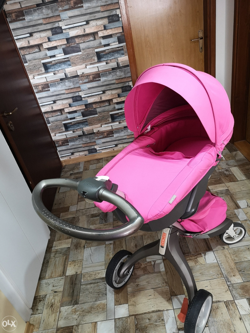 Pink Stokke Stokke Stroller Limited Edition Stokke Xplory V3