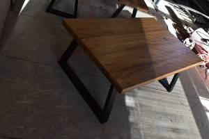 Hrast stol (Drvo & Metal)