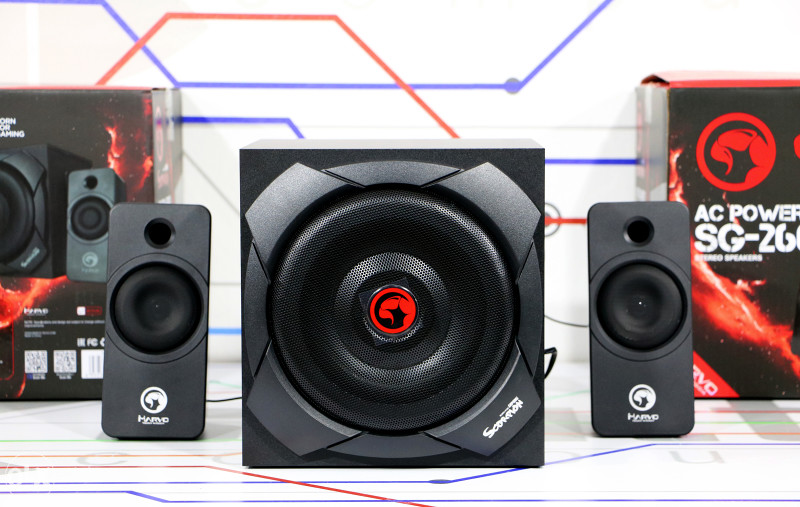 AC POWERED STEREO SPEAKERS SG260 MARVO Zvučnici OLX.ba