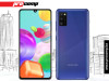 MOBITEL SAMSUNG GALAXY A41, 4GB/64GB, PLAVI