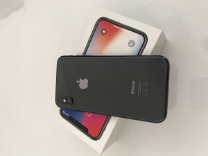 IPhone X, Space Gray, 256 GB, ORIGINAL