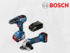 Bosch bušilica odvijač i ugaona brusilica PRO-MIX SET 1
