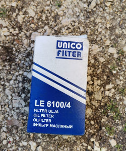 Filter ulja Unico Le 6100/4
