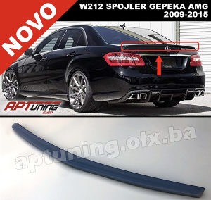 Mercedes W212 spojler gepeka prtljažnika 2009-2015