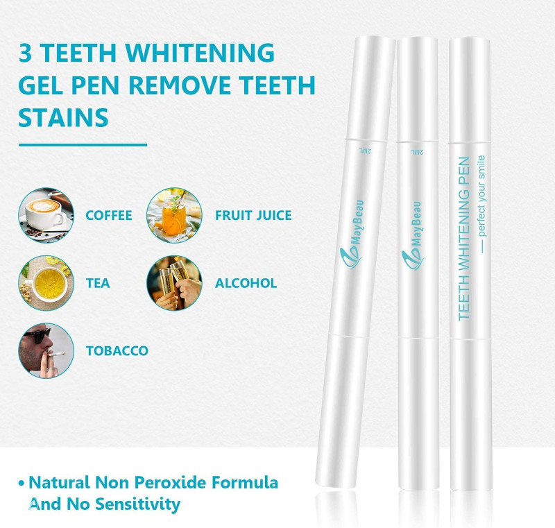 MayBeau Teeth Whitening Kit, set za izbjeljivanje zubi