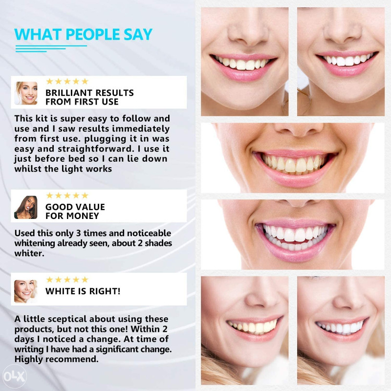 MayBeau Teeth Whitening Kit, set za izbjeljivanje zubi