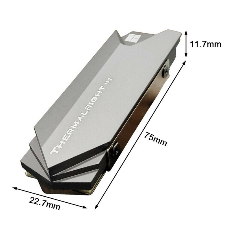 M.2 NVMe 2280 SSD hladnjak