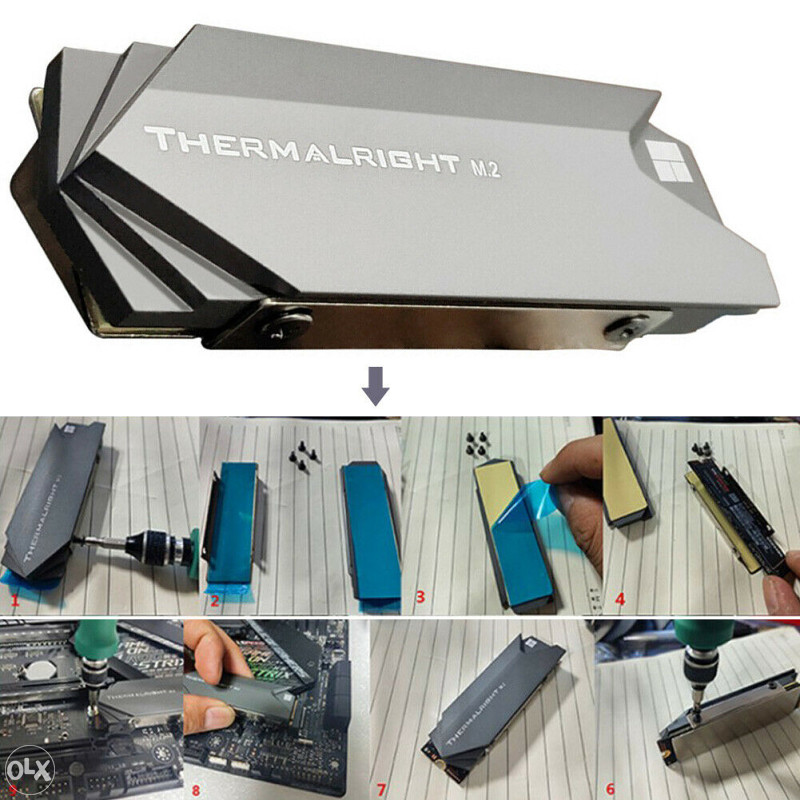 M.2 NVMe 2280 SSD hladnjak