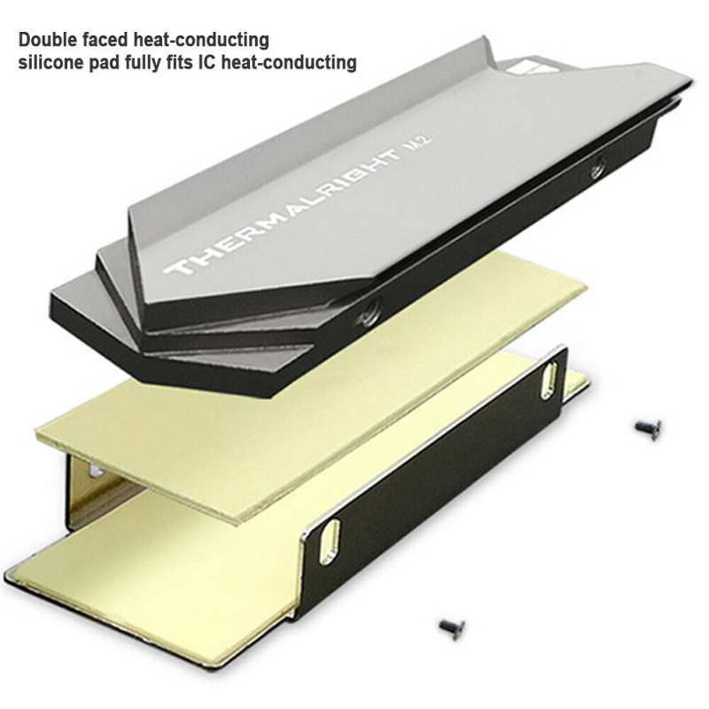 M.2 NVMe 2280 SSD hladnjak