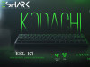 Tastatura Mehanicka eSHARK KODACHI KSL-K1 CRVENI
