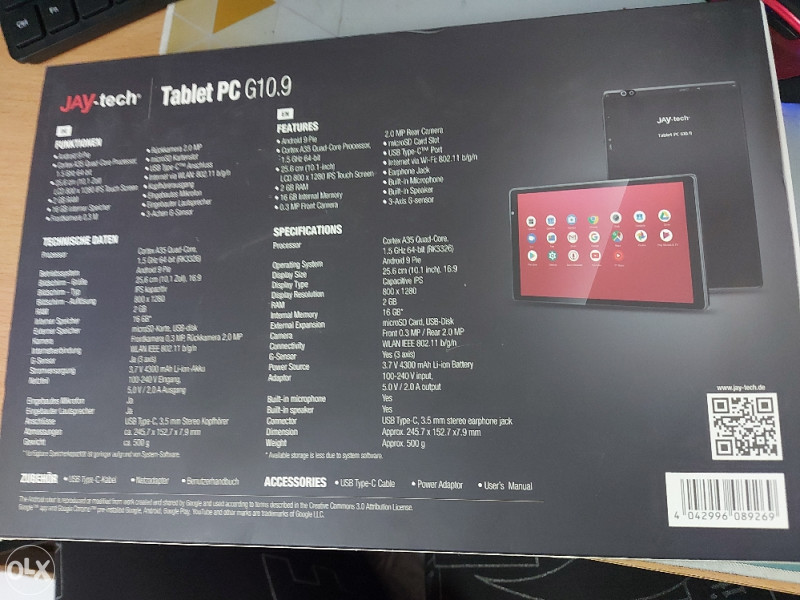 Tablet 2/16GB 10" TABLETI NAVIGACIJA igrice