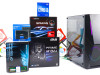 Gaming PC Hornet; i3-10100F; RX 560; 120GB SSD 8GB DDR4