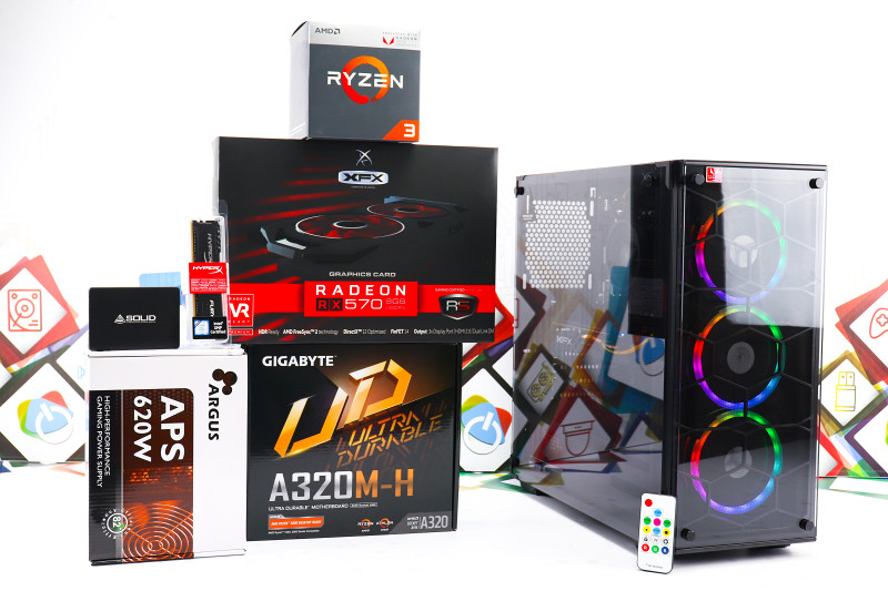 R3 2200g top rx 570