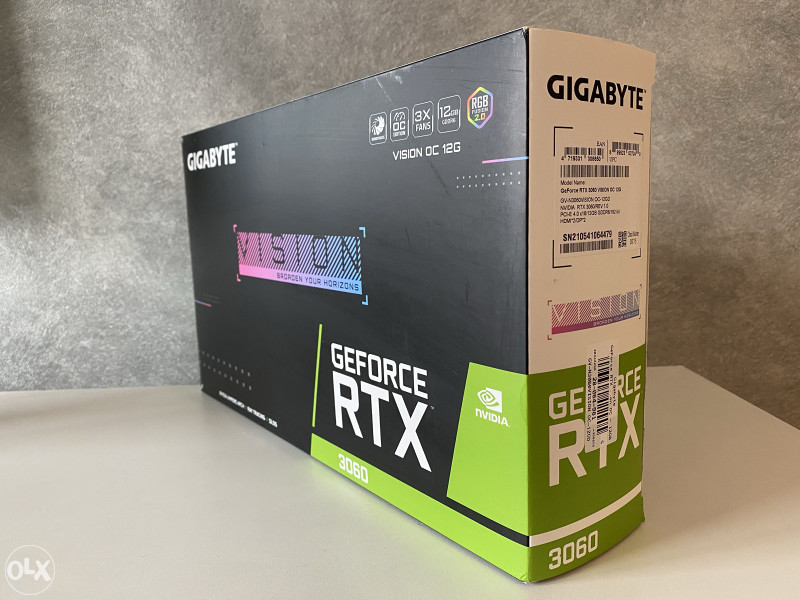 GIGABYTE RTX 3060 /Mining blizu 50 MH/s! Na stanju