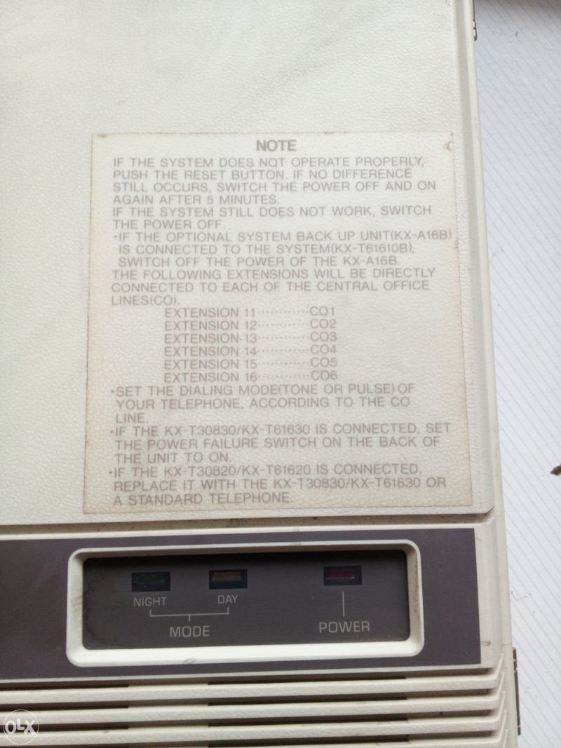 Panasonic telefonska centrala 616 EASA-PHONE