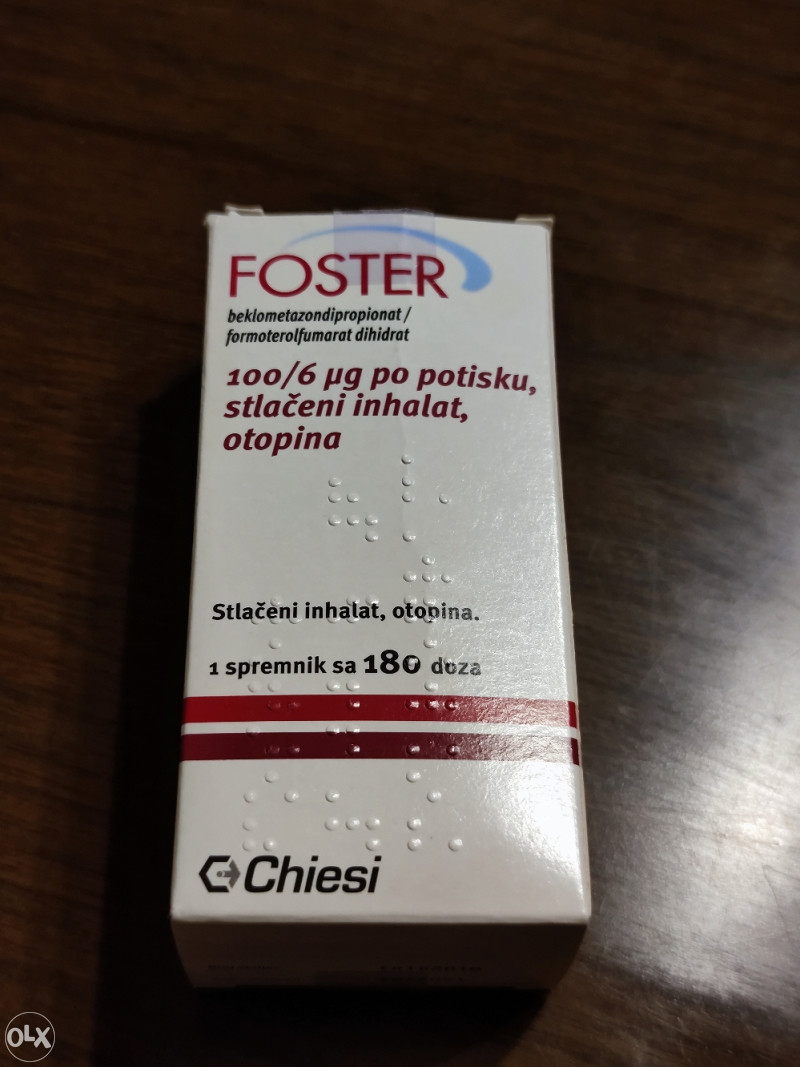 2X Foster inhaler inhalat otopina za 180 doza
