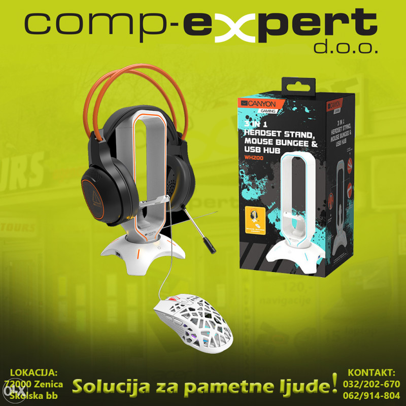 Canyon Gaming Headset Usb Hub Headset Stand Sandberg 3in1 USB Hub