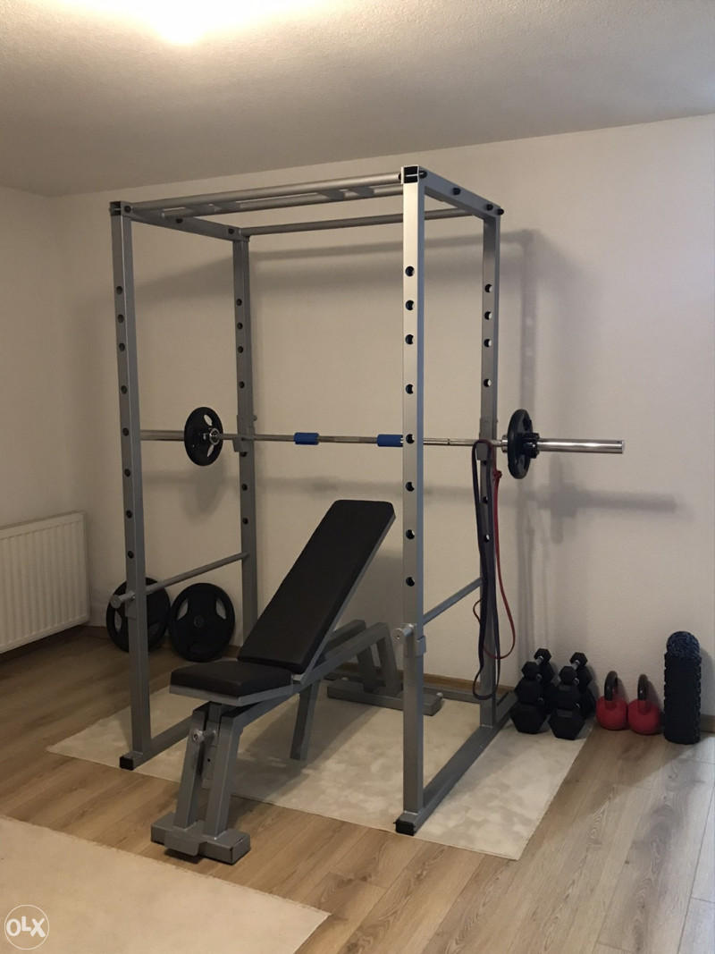 Power rack squat stalak za cucanj bench ramena kosi rav Benč klupe