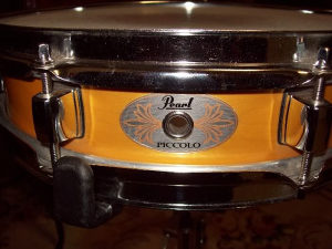 Pearl piccolo Maple 13 X 3 natural wood finish