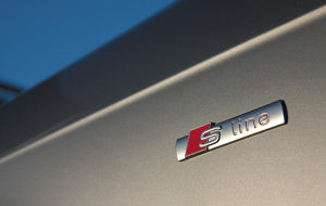 Audi S line znak A3 A4 A8 Q5 Q7 A5 9x2cm