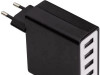 Hama auto detect 4-port USB punjač
