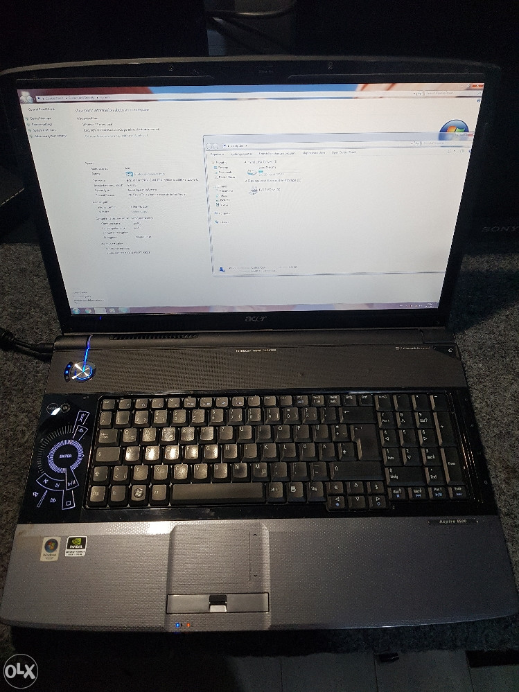 Laptop ACER - Intel Q9000 2.00 GHz - 6 GB - 320 GB