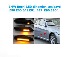 Bocni Zmigavci LED BMW E46 E60 E81 E82 E87 E90