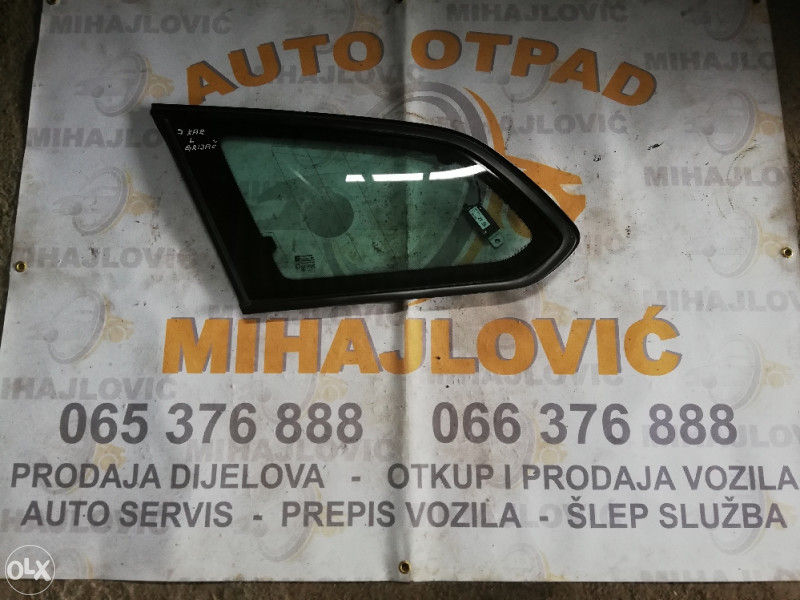 OPEL Astra J karavan zadnje lijevo bocno staklo