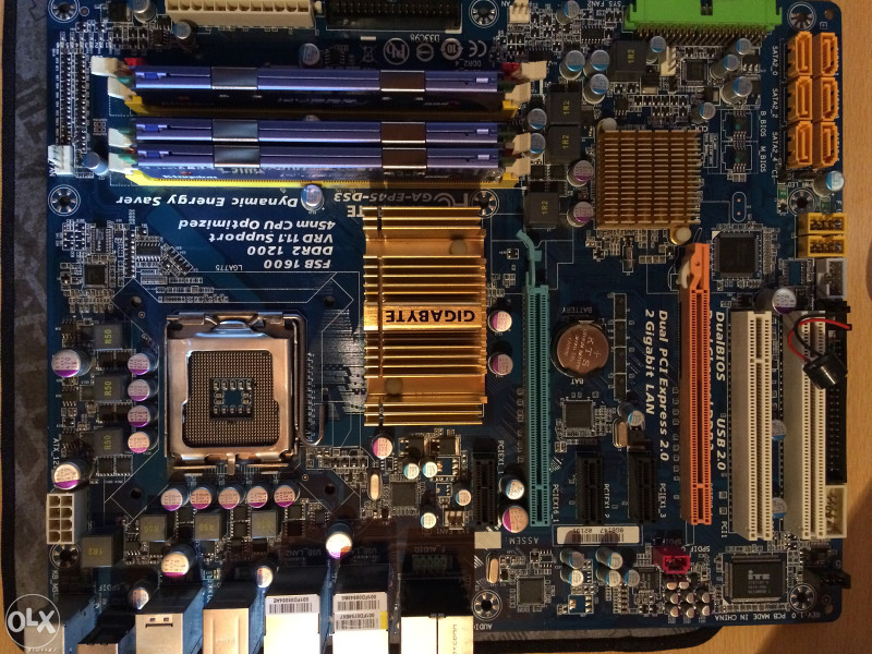 Gigabyte GA-EP45-DS3 P45 dual-GB LAN   Firewire