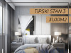 500950 Jahorina studio apartman 31m2 sa jednom spavaćom
