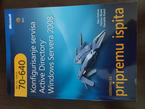 Windows Server 2008 knjiga 70-640 NOVO !!!