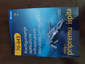 Windows Server 2008 knjiga 70-643 NOVO !!!