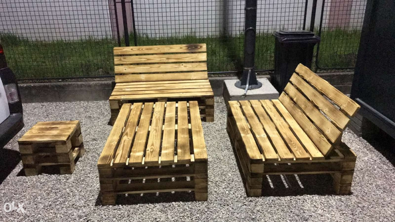Palete, baštenski nameštaj od paleta