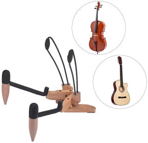 Sklopivi drveni držač nosač za muzičke instrumente