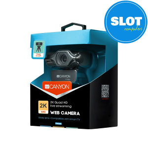 CANYON CNS-CWC6N C6 2K Ultra full HD 3.2MP webcam