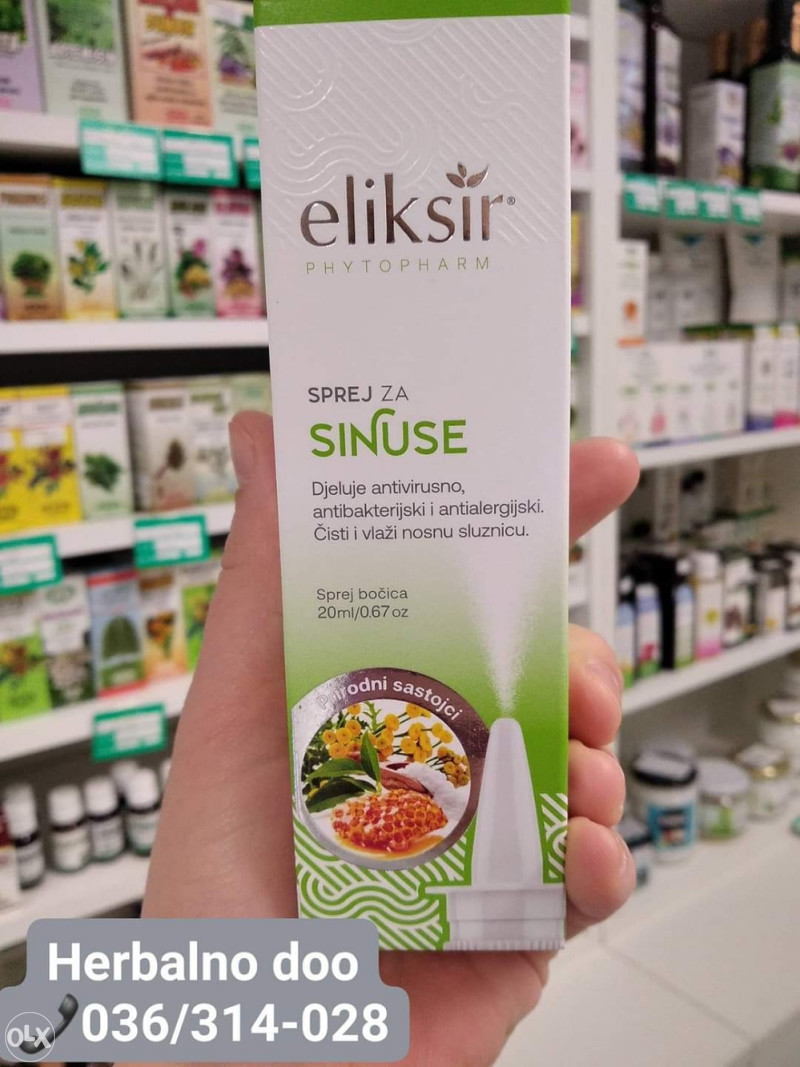 Sprej za Sinuse - Biljni preparati - OLX.ba
