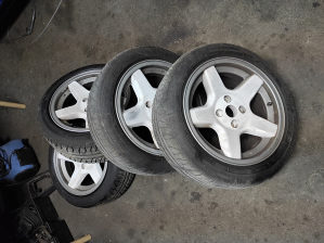 Alu Felge ROH 15 7J 4X100 ET 25 Gume TIGAR DOT 2018